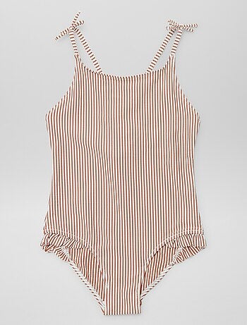 Maillot de bain rayé - 1 pièce