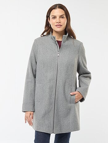 Manteau de maternité en lainage