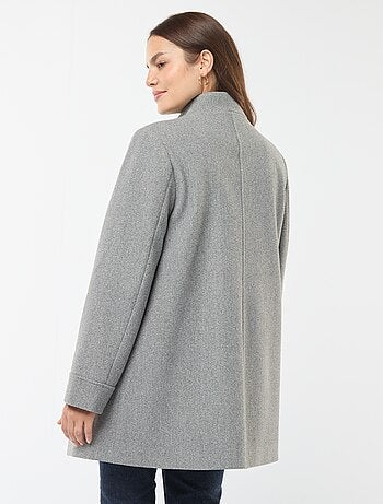 Manteau de maternité en lainage