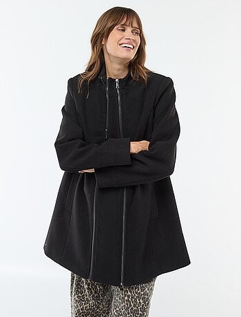 Manteau de maternité en lainage