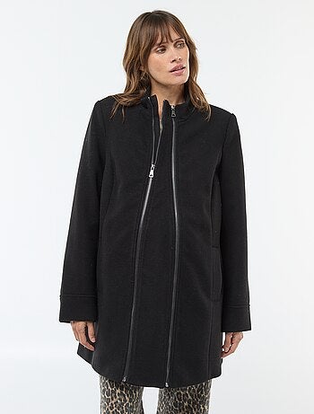 Manteau de maternité en lainage