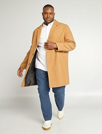 Manteau en laine mélangée