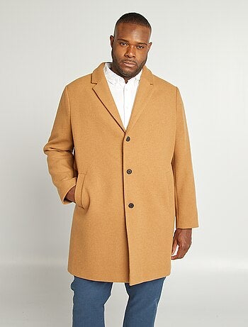 Manteau en laine mélangée