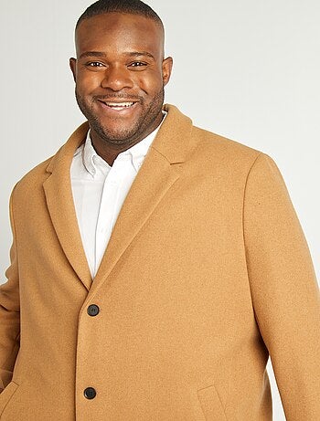 Manteau en laine mélangée