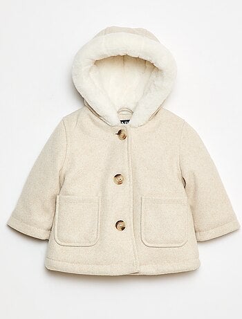 Manteau façon lainage