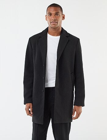 Manteau long uni