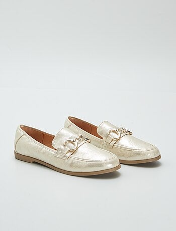 Mocassins en simili