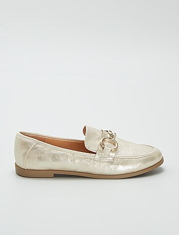 Mocassins en simili
