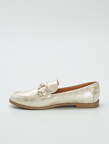 Mocassins en simili