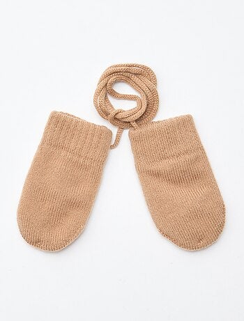 Moufles polaires maillée