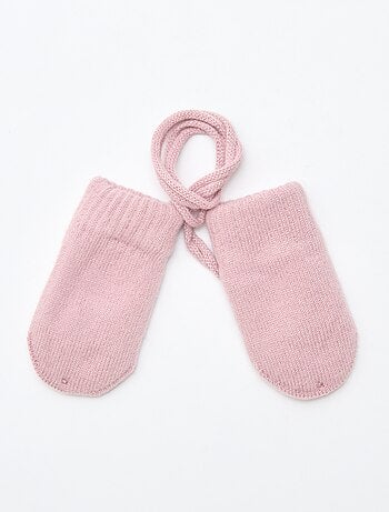 Moufles polaires maillée