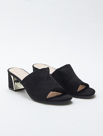 Mules à talons