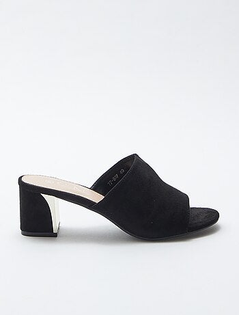 Mules à talons