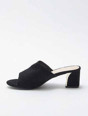Mules à talons