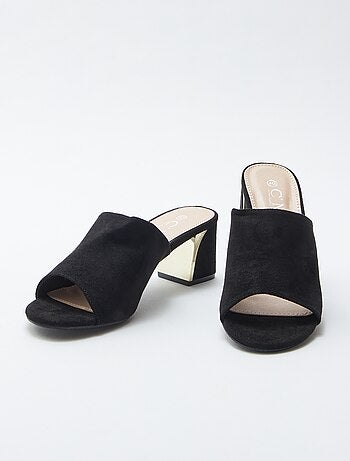 Mules à talons