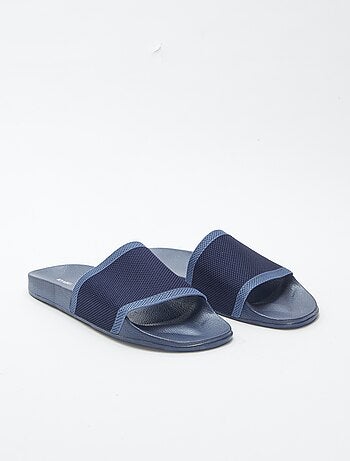 Mules / claquettes bi-matière