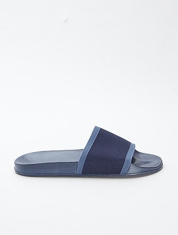 Mules / claquettes bi-matière