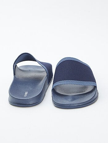 Mules / claquettes bi-matière