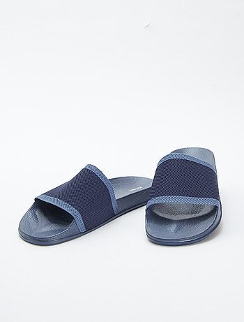 Mules / claquettes bi-matière