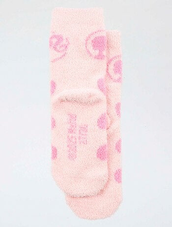 Paire de chaussette 'Barbie' en coton