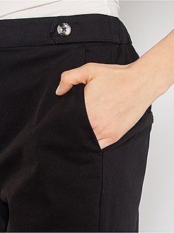 Pantacourt à revers - Kiabi