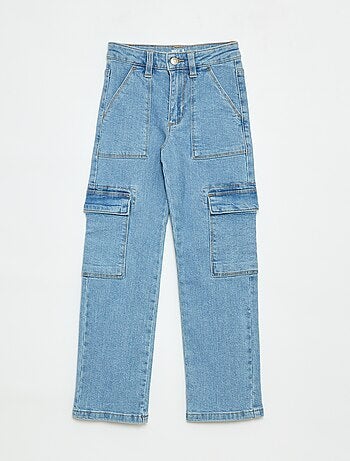 Pantalon ajustée avec poches à rabat - coupe + confortable