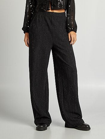 Pantalon avec bandes pailletées 'JDY'