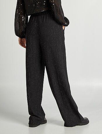 Pantalon avec bandes pailletées 'JDY'