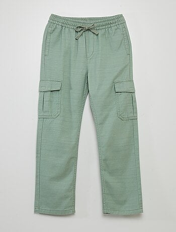 Pantalon avec poches à rabat