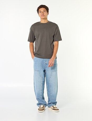 Pantalon Baggy fit denim