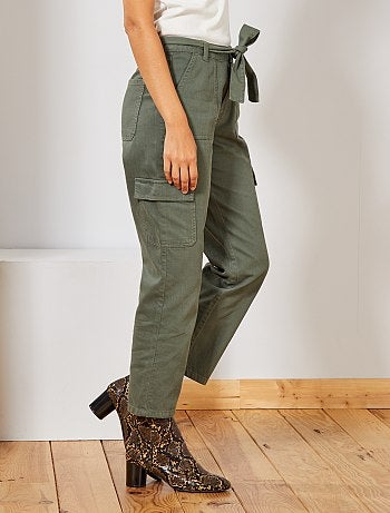 Pantalon cargo - Kiabi