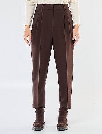 Pantalon carotte fluide