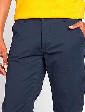 Pantalon chino en coton stretch L34