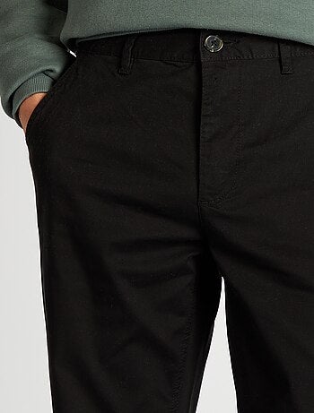 Pantalon chino en coton stretch L34