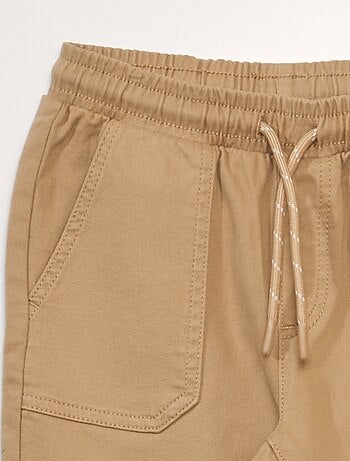 Pantalon chino esprit jogging