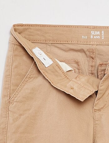Pantalon chino slim