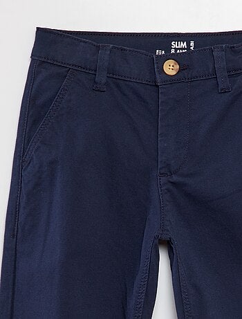 Pantalon chino slim