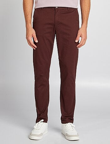Pantalon chino slim