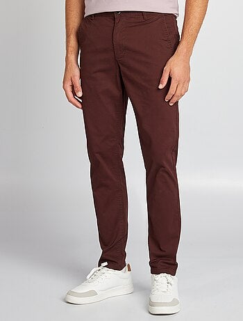 Pantalon chino slim