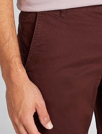 Pantalon chino slim