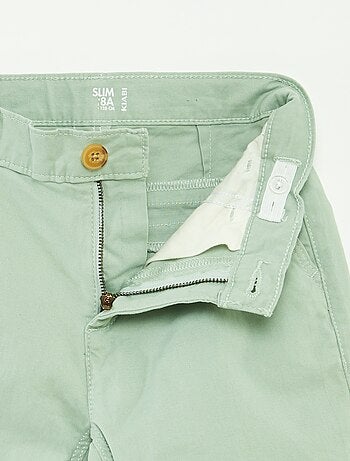 Pantalon chino slim