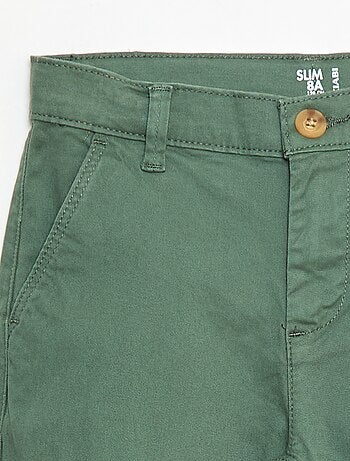 Pantalon chino slim
