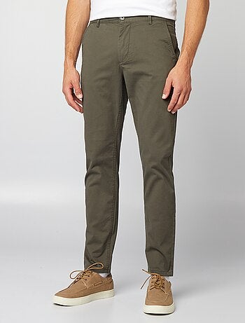 Pantalon chino slim