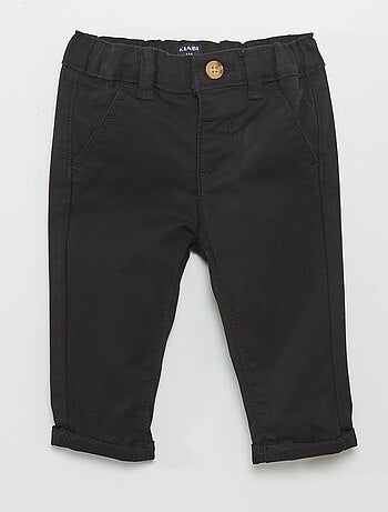 Pantalon chino uni