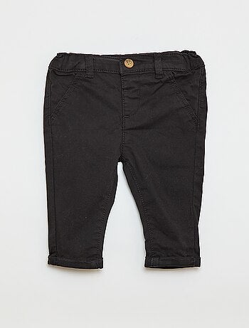 Pantalon chino uni