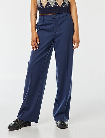 Pantalon city large à pinces