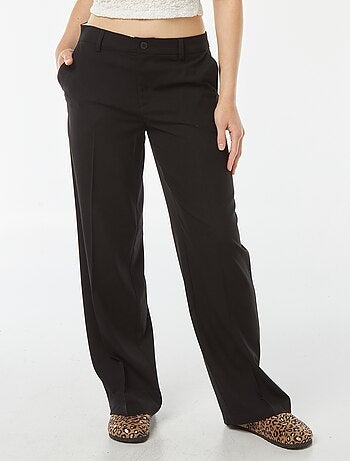 Pantalon city large à pinces