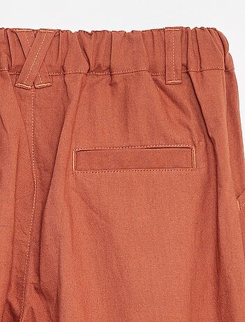 Pantalon coloré wide leg