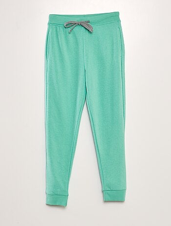 Pantalon de jogging en coton uni - Mixte