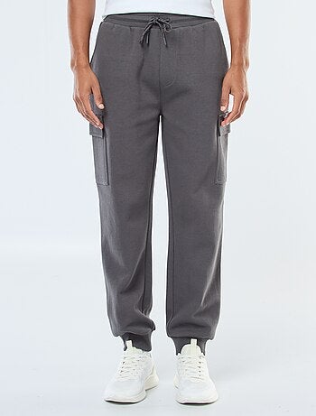 Pantalon de jogging multi-poches uni